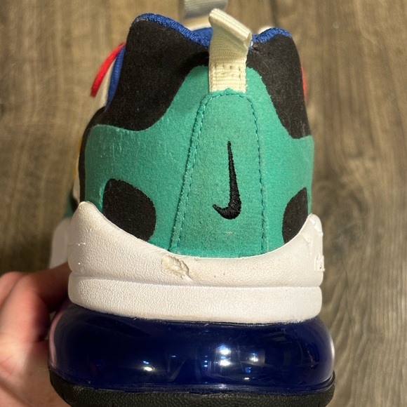 Nike Air Max 270 React Bauhaus Youth size 6Y • 2019 •BQ0103-001 • Multicolored - Picture 8 of 11